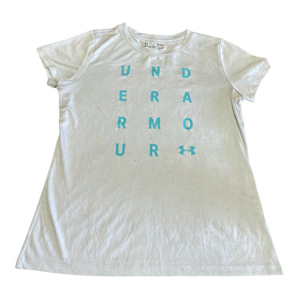 Under Armour Loose Heat Gear Womens White Shirt
